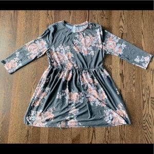 Floral tunic top